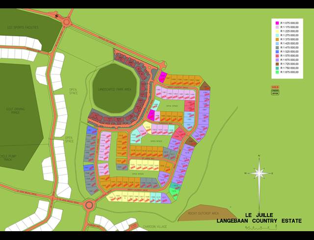 782M² VACANT LAND FOR SALE IN LANGEBAAN COUNTRY ESTATE